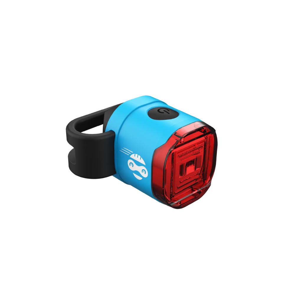 Speed Buddies Fahrradlicht Kinderfahrrad (StVZO) USB-C, Set (blau/orange)