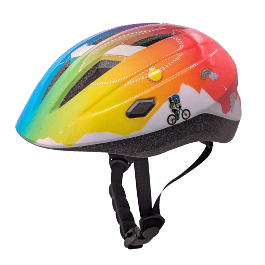 Speed Buddies Fahrradhelm für Kinder (StVZO) - reflektierende Stickern