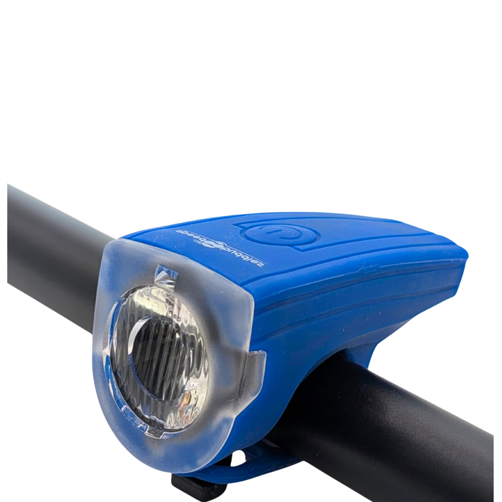 Speed Buddies Kinder-Fahrradlicht (StVZO) USB-C, Frontlicht (blau)