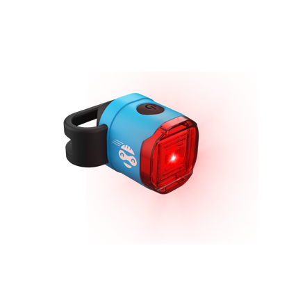 Speed Buddies Sky Rücklicht Kinder StVZO Blau USB-C