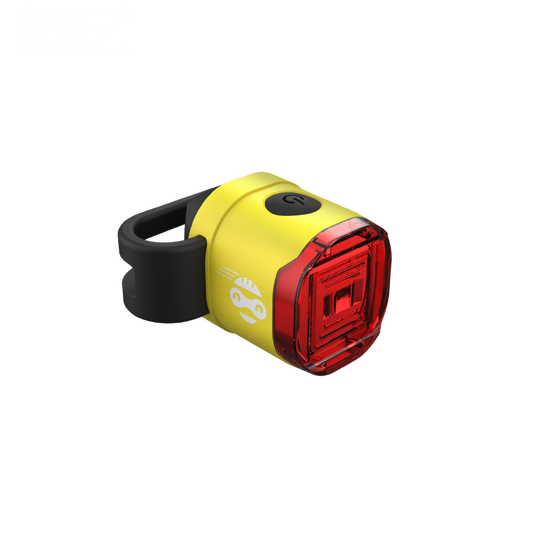 Speed Buddies Rücklicht Kinderfahrrad (StVZO) USB-C, Rücklicht (gelb)