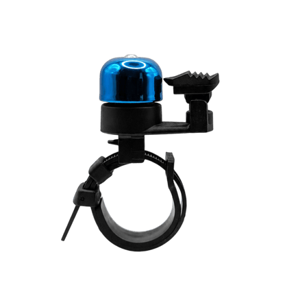 Kleine Fahrradklingel aus Messing – Blau