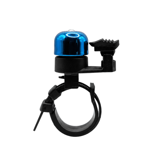 Kleine Fahrradklingel aus Messing – Blau