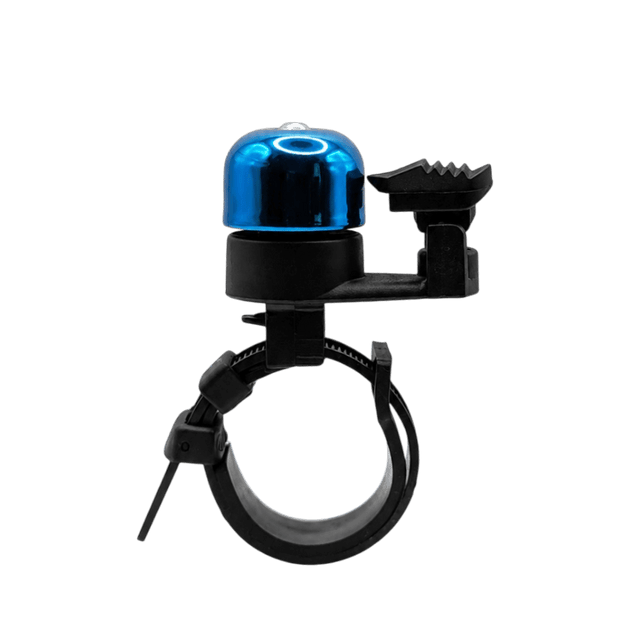 Kleine Fahrradklingel aus Messing – Blau