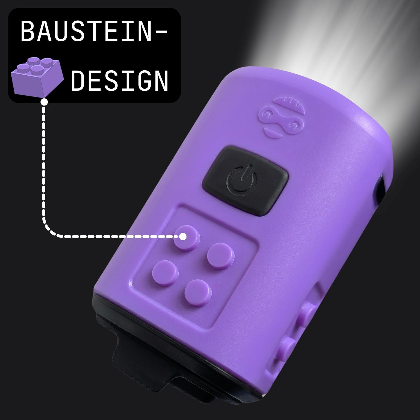 Speed Buddies Tila Nano Fahrradlicht Baustein Design