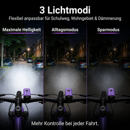 Speed Buddies NANO Frontlicht Lila – Funktionen und Montage