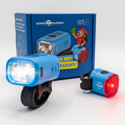 Speed Buddies Grippy Nano Set Fahrradlicht Kinder