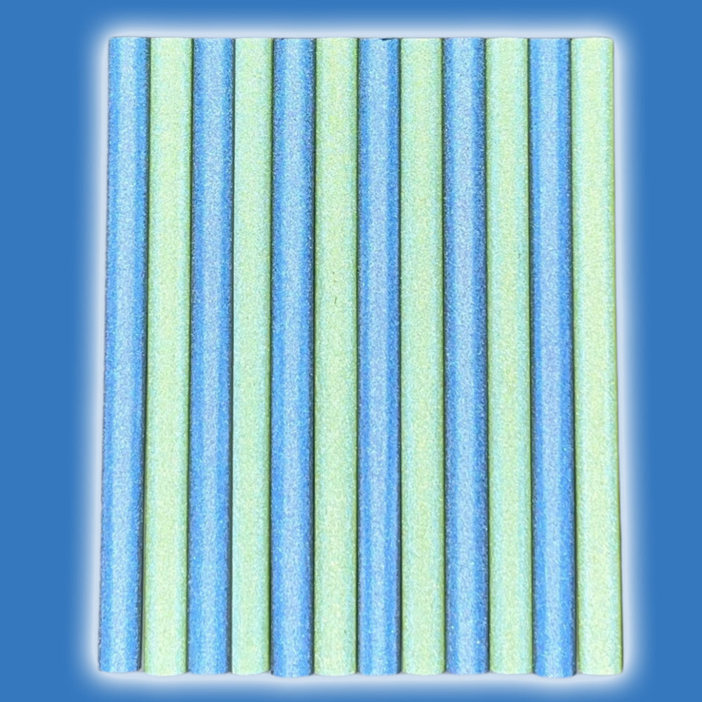 Speed Buddies 12 Speichenreflektoren Grippy (blau/gelb)