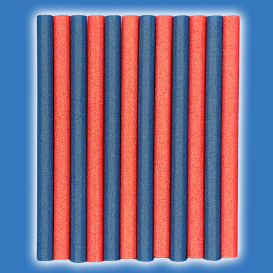 Speed Buddies 12 Speichenreflektoren Zack (rot/blau)