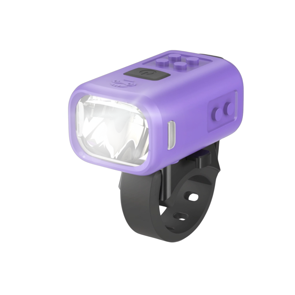 Speed Buddies Tila Nano Frontlicht Kinder StVZO Lila 50 Lux