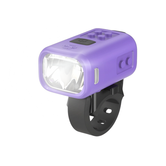 Kinder Fahrradlicht Tila Nano – StVZO Frontlicht Lila