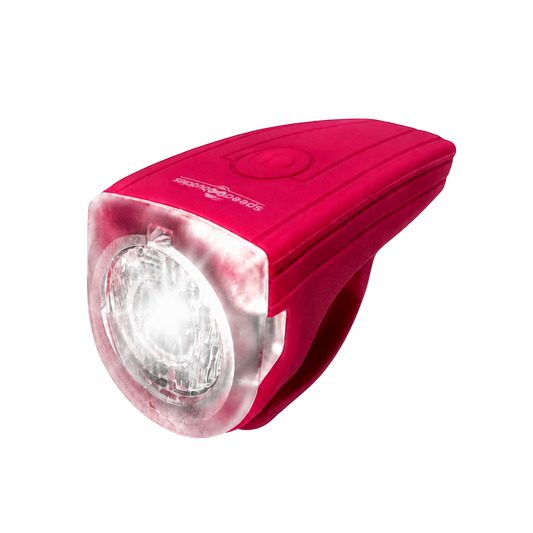 Kinder Fahrradlicht Rocket – StVZO Frontlicht Magenta