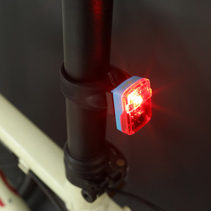 Kinder Fahrradlicht Set Max Duo – StVZO Front- & Rücklicht USB-C Gelb/Blau