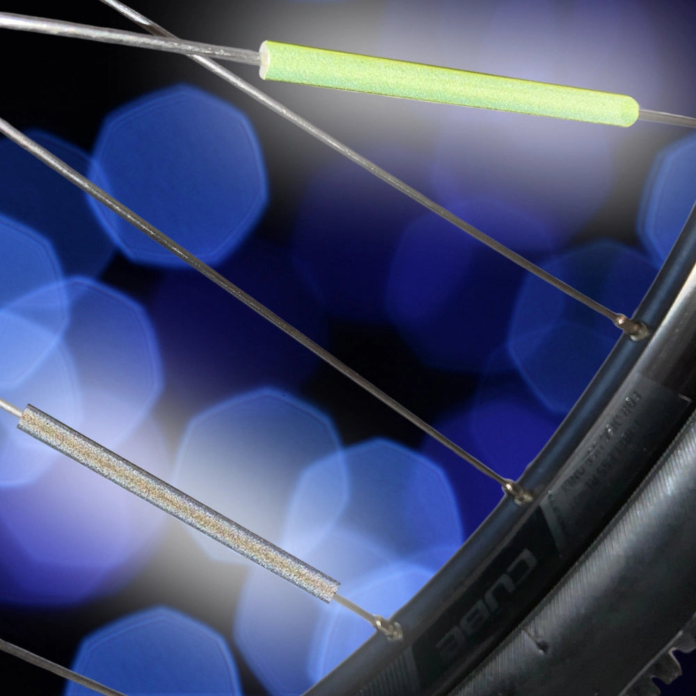 Speed Buddies 12 Speichenreflektoren Grippy (blau/gelb)