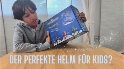 Rockhat Kinder Fahrradhelm – StVZO | selbst gestalten | Fidlock® Magnetverschluss
