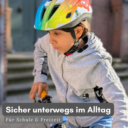 Rockhat Kinder Fahrradhelm – StVZO | selbst gestalten | Fidlock® Magnetverschluss
